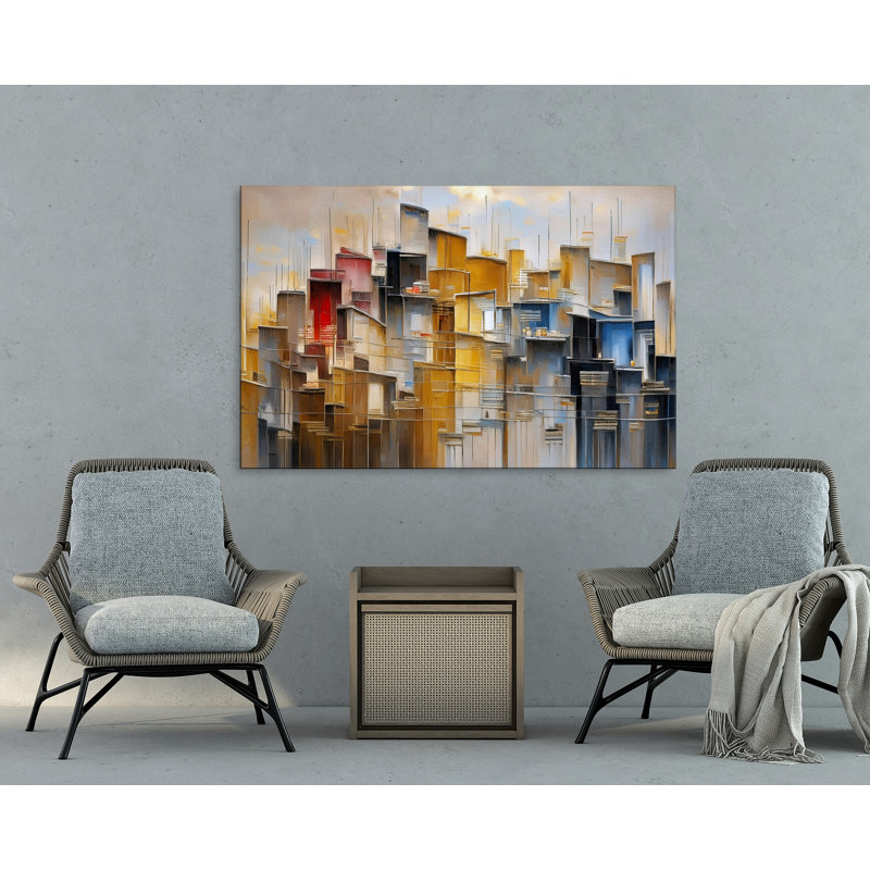 Urban Puzzle, 20" H x 30" W