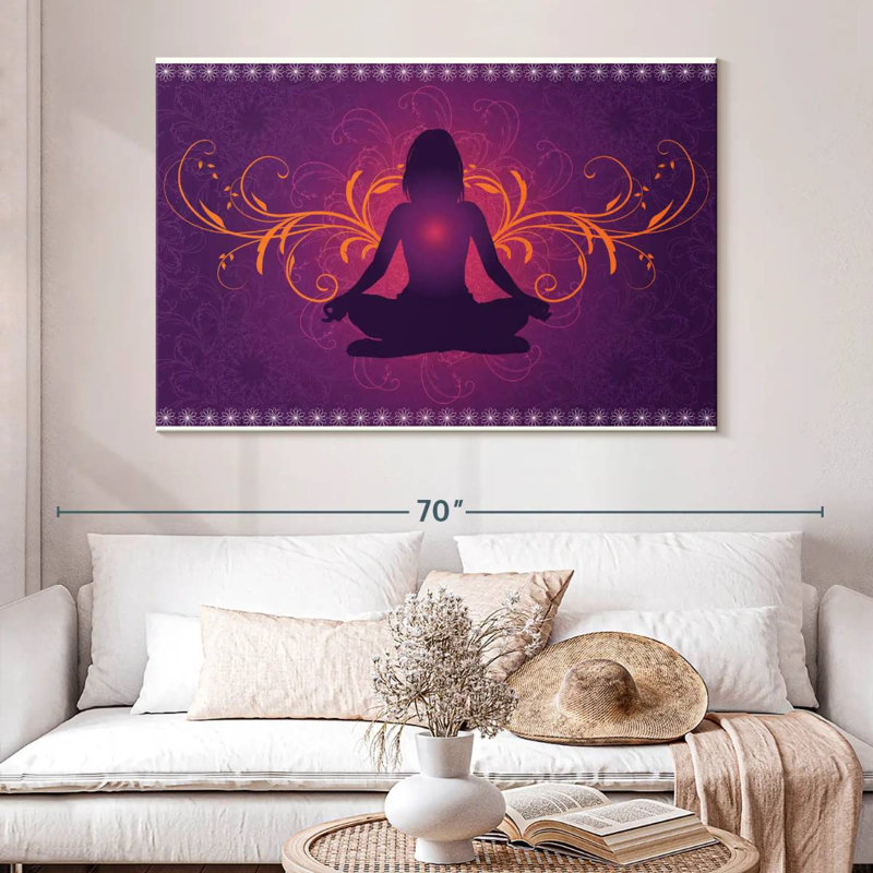 Chakra Kerrick Yoga, H 34 po x l 51 po