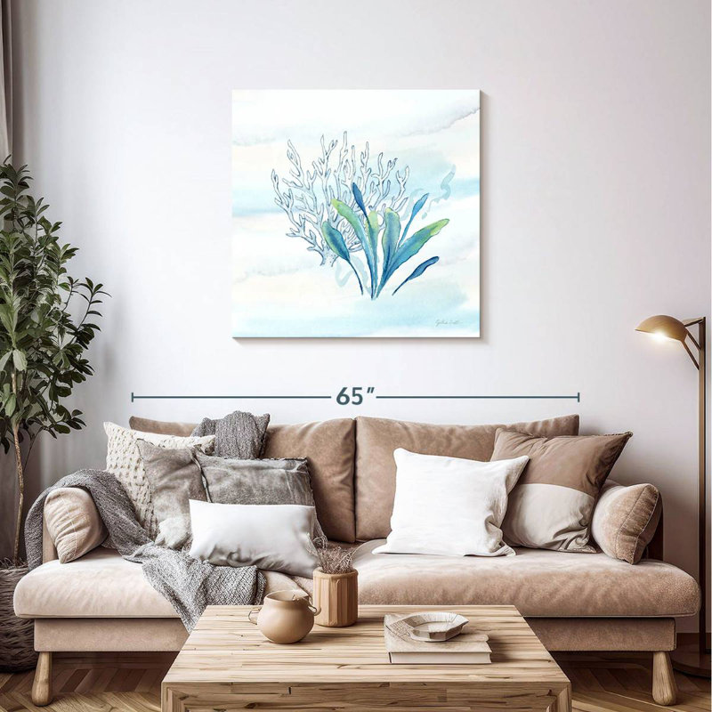 Brampt Great Blue Sea VI, H 36 po x l 36 po