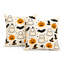 Ensemble de 2 coussins décoratifs d'Halloween pour canapé et décoration intérieure