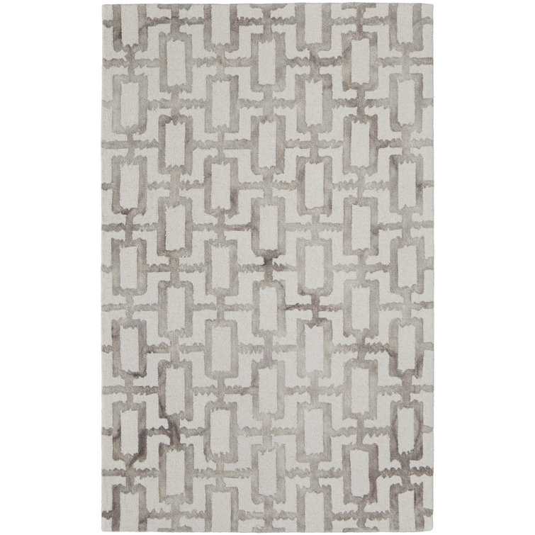 Marengo moderne géométrique, ivoire / taupe