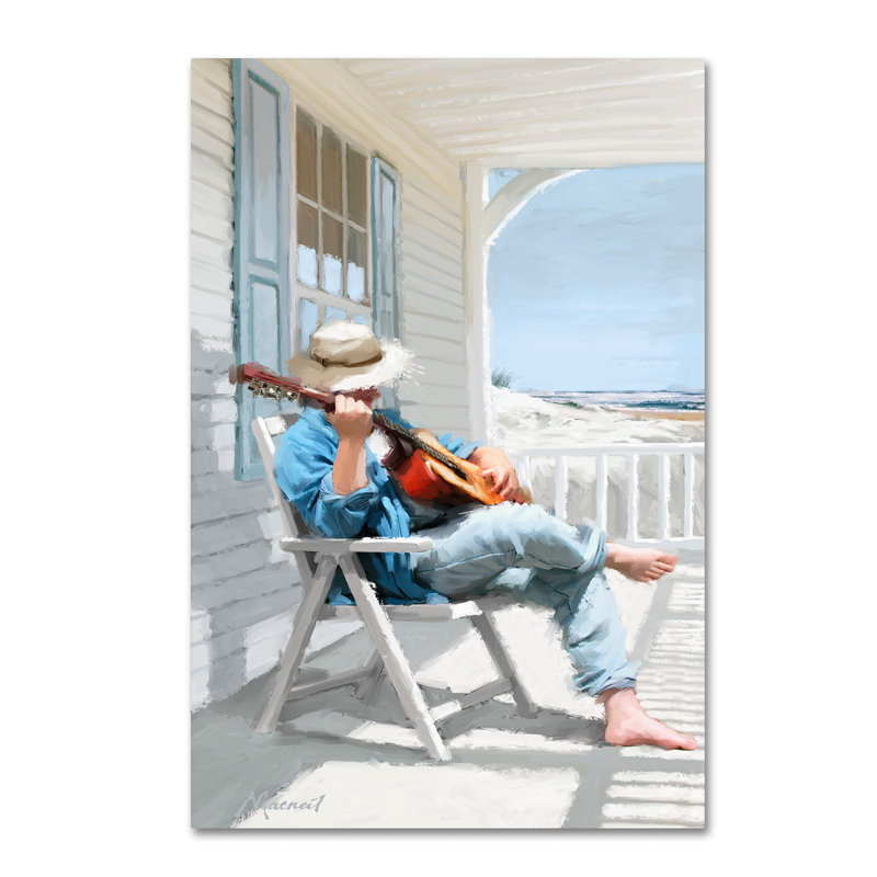 «Armand» par Armand, reproduction sur toile, H 19 po x l 12 po x P 2 po