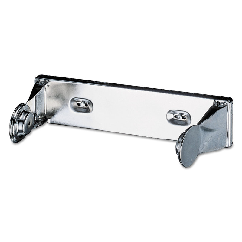 Distributeur de serviettes à rouleaux perforés en chrome
