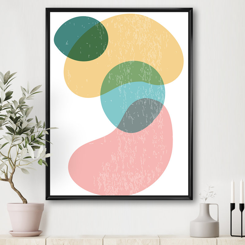 «Minimal Elementary Organic and Geometric Compostions VII», reproduction d'impression sur toile, H 20 po x l 12 po x p 1 po