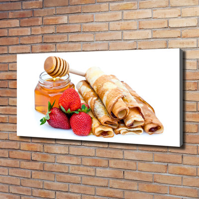 Delicious Pancakes - Wrapped Canvas Print