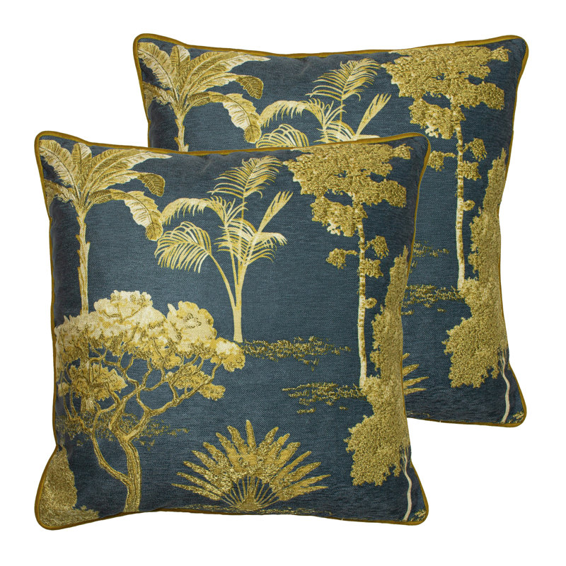 Jensen Floral Square Throw Cushion