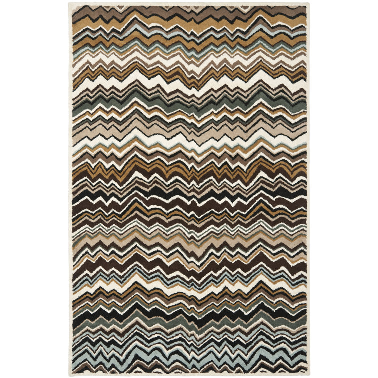 Tanner Hand Tufted Wool Abstract Rug