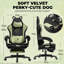 Marlow Home Co. Adjustable Backrest-Height and Adjustable Height PC & Racing Game Chair-1698838212