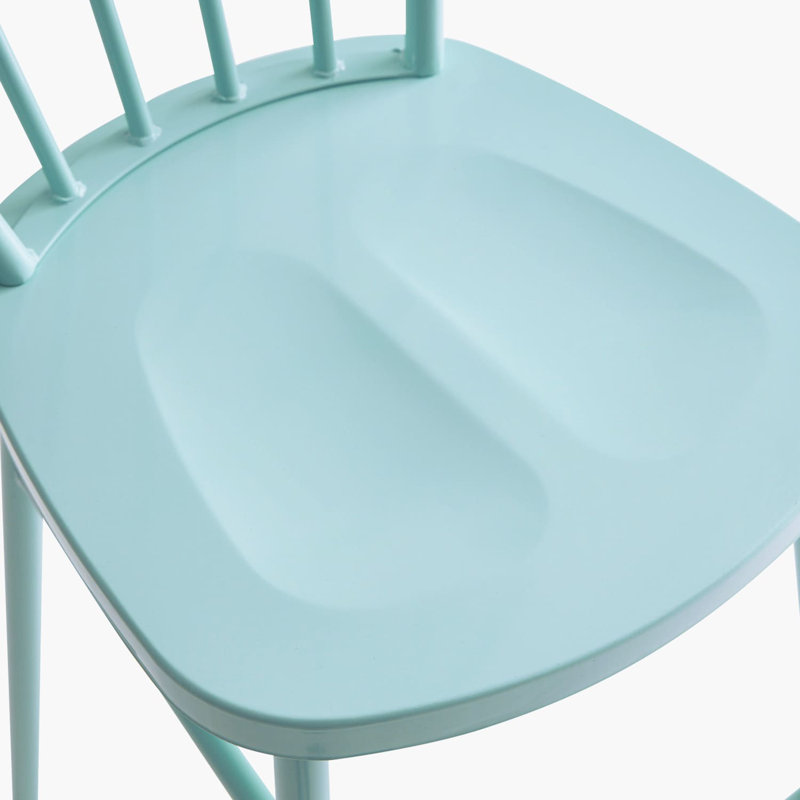 Chaise de salle à manger Kahmiah, Bleu