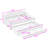 3 Drawers Upholstered Full Daybed with Twin Trundle and LED Lighting-1881352628