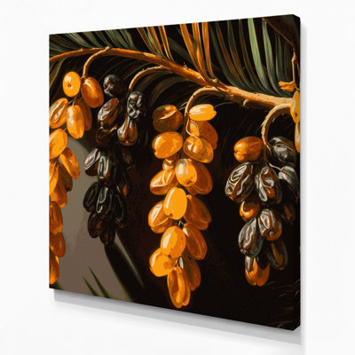 «Fruit Date Brown», art mural sur toile