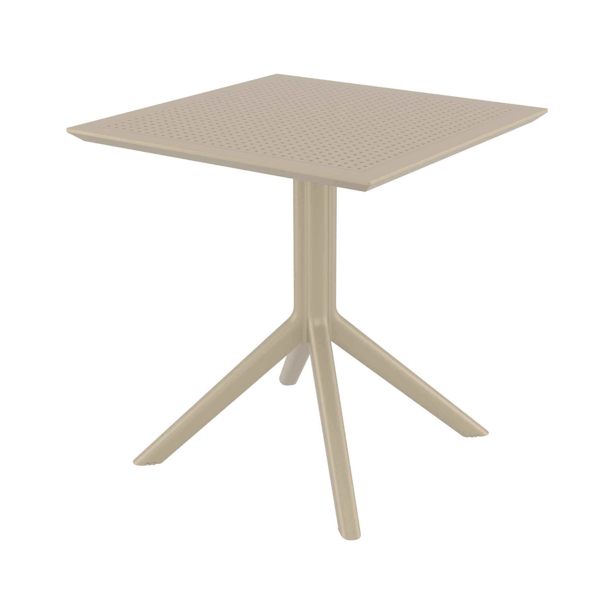 Farrah Square 2 - Person Bistro Set, Taupe