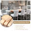 Contemporary Counter Height Velvet Bar Stools (Set of 8)-105013224