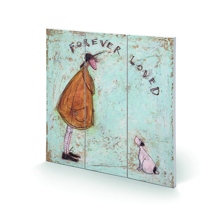 Forever Loved by Sam Toft - No Frame Painting on Wood