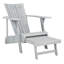 Chaise Adirondack en bois massif Sesco-574760861