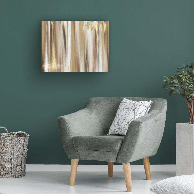 Art sur toile métallique, Ashley Bradley, H 14 po x l 19 po