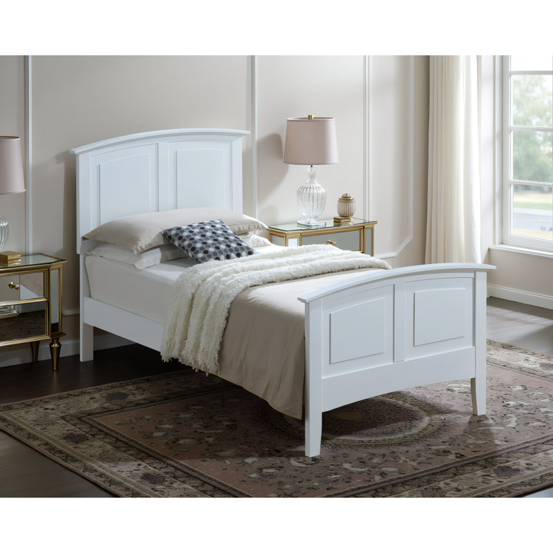 Lit simple blanc Halden, Lit simple, Blanc