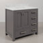 Ensemble de meuble-lavabo simple 36 po Steve-130830514