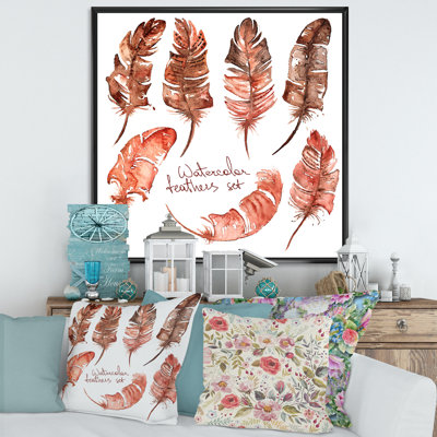 " Boho Feather Icons "