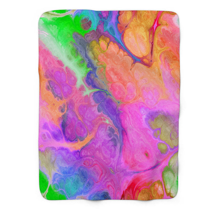 Electric Marble - 1 Piece Blanket, Twin