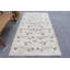Tapis turc vintage Oushak beige pour chambre de bébé ou chambre à coucher - décoration de sol