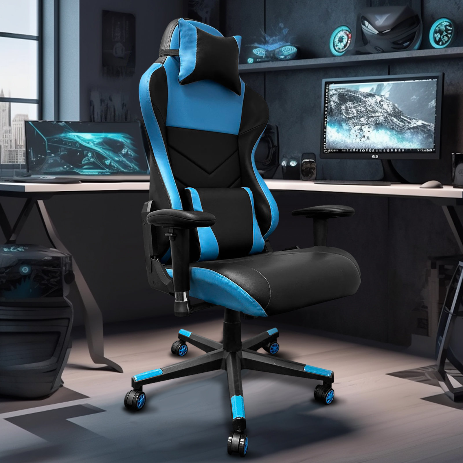 Inbox Zero Ergonomic Floor Game Chair & Reviews