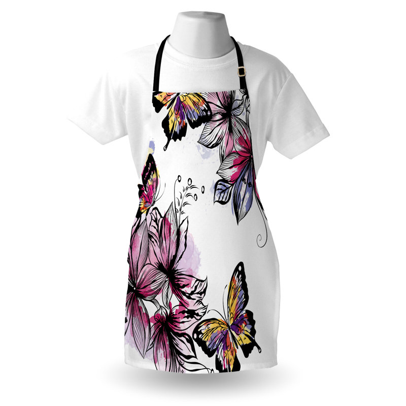 Tablier floral