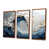 Toile avec cadre flottant brun