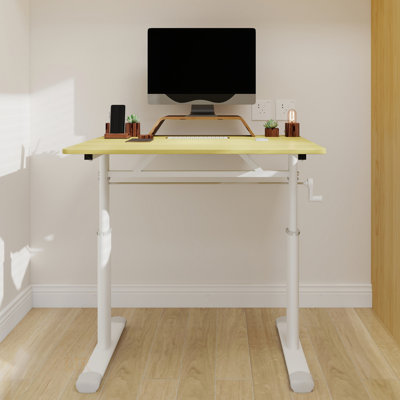 Bureau d'étude réglable pour enfants et adultes - Bureau multifonctionnel réglable en hauteur pour la maison / le bureau, conception compacte