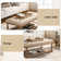 Clymer 47.5" Wide Tufted Rectangle Cocktail Ottoman with Storage Tray