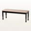 Banc en tissu Gethyn Sand Sand-439292933-439292932