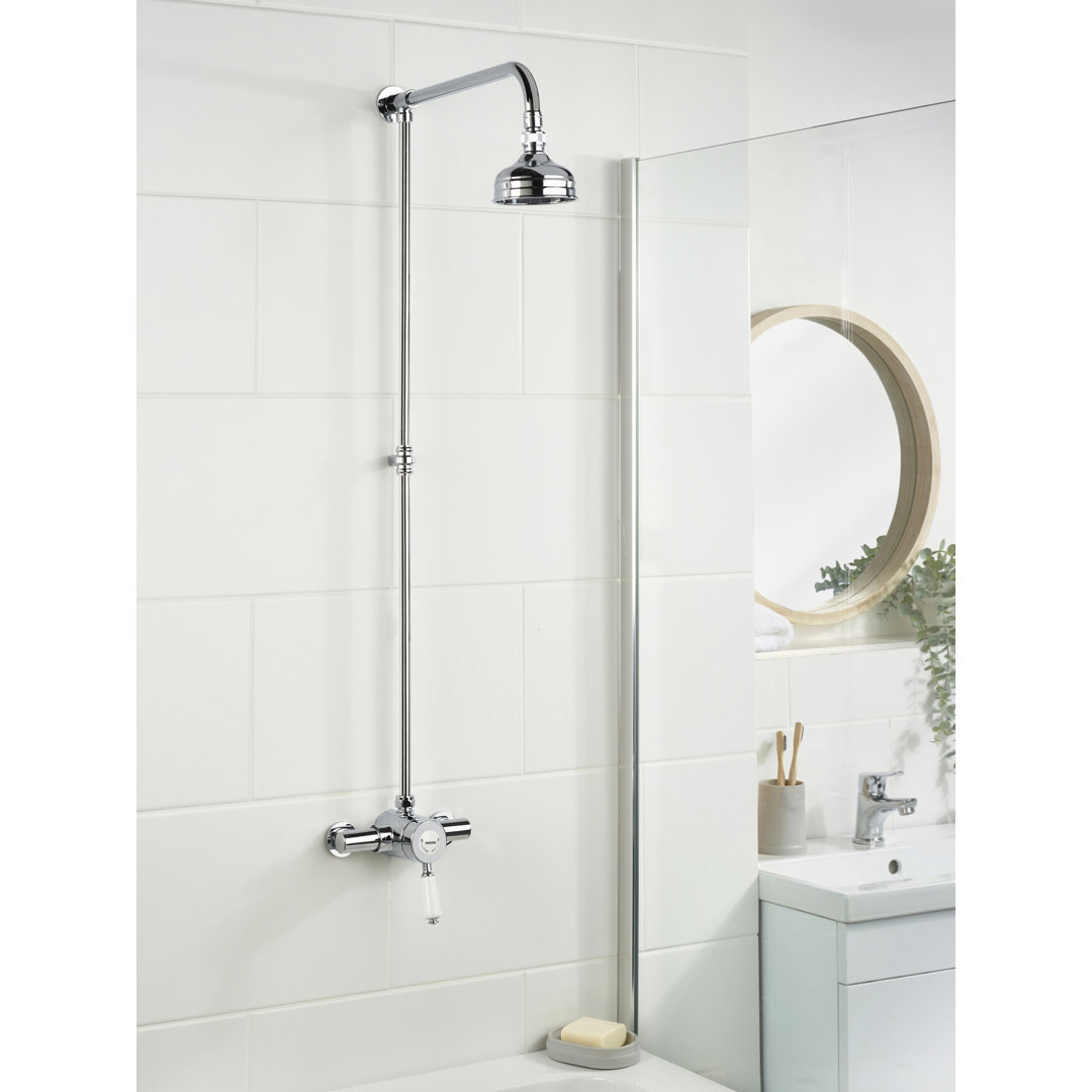 Colonial Thermostatic Shower with Fixed Shower Head
