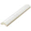 Classico Carrara 6" x 1.25"  Ceramic Pencil Liner Tile Trim in White/Gray