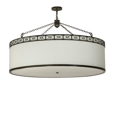 Luminaire suspendu cylindrique à 8 lumières Cilindro