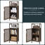 Amaal Bamboo Freestanding Linen Cabinet-2029769448