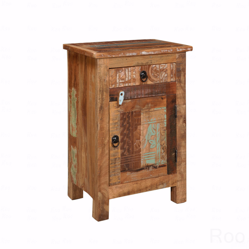 Carved Side Table