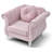 Farney Velvet Swivel Armchair-1524515537