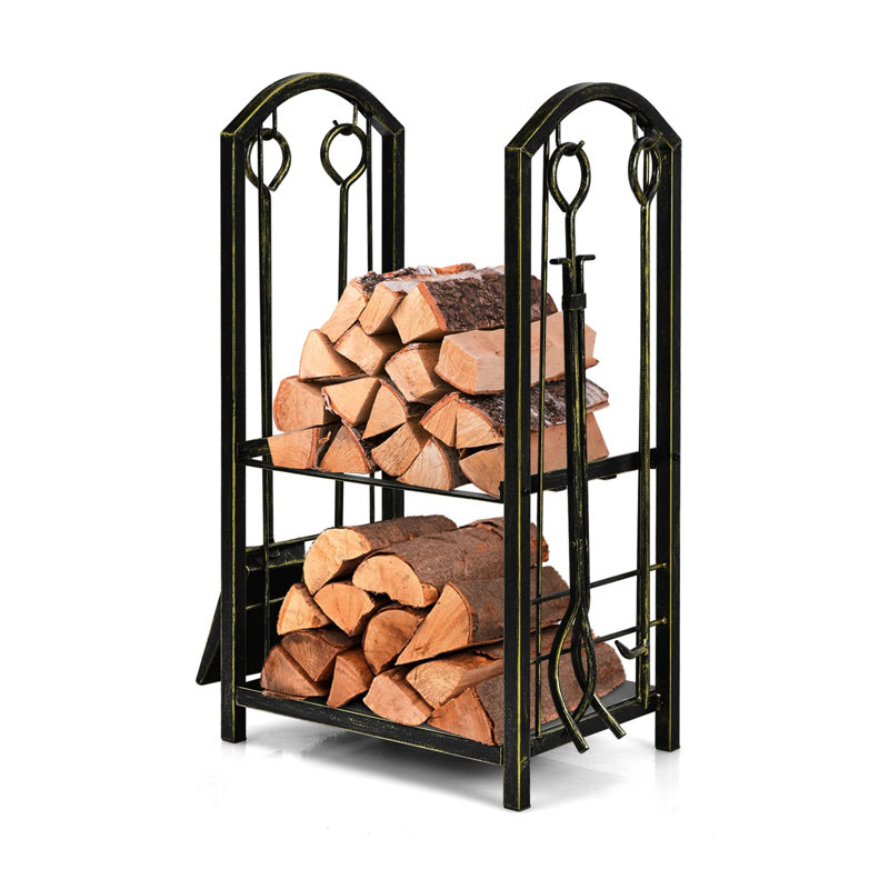 Alevtina 10cm W Metal Log Rack