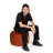 Franka Velvet Ottoman-1247733973