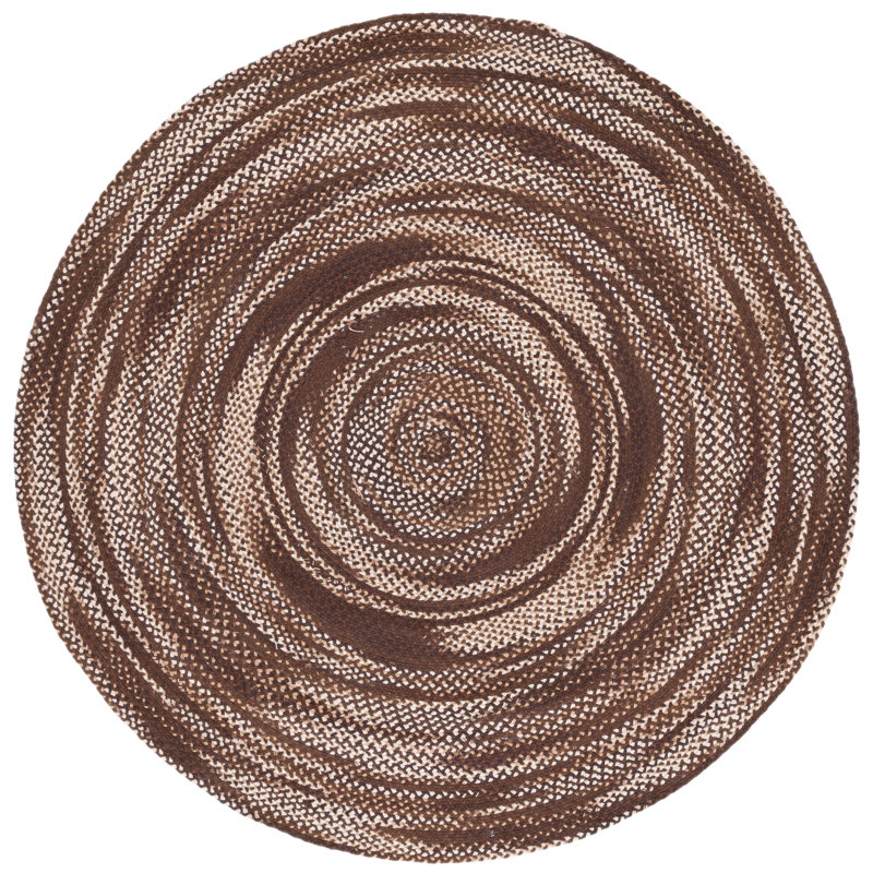 Tapis en coton Honbice, Rond 3 pi