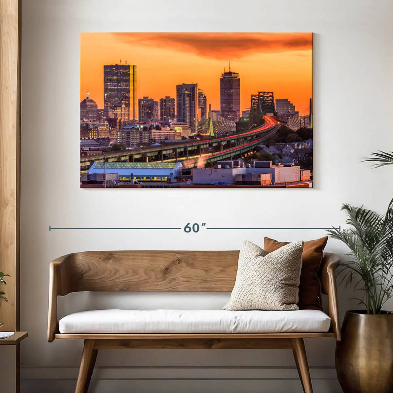 Sirci Boston Sunset Drive, H 32 po x l 48 po