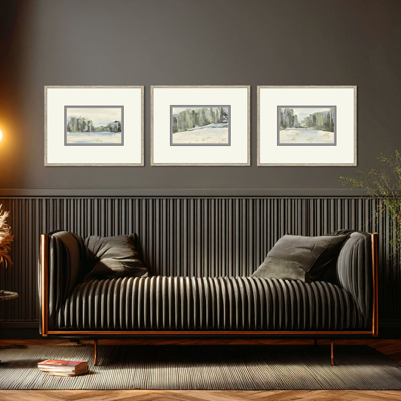 Distant Landscape I Framed Art