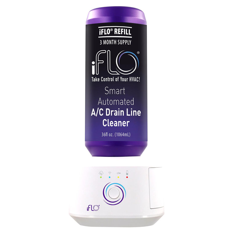 iFLO Air Conditioner Line Cleaner 11.18 in. W X 11.62 in. H White