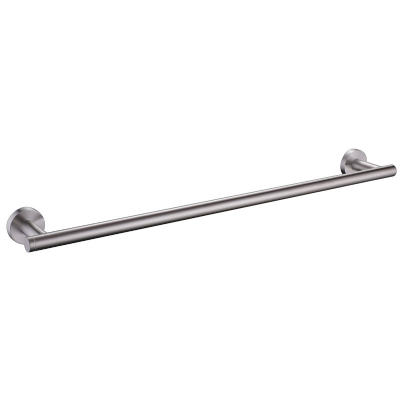 Ensemble de quincaillerie de salle de bain murale 4 pièces avec barre à serviettes 24 po Martella, Brushed Stainless Steel