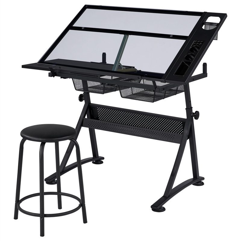 Rectangular Height Adjustable 121cm L Training Table