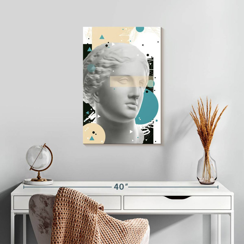 Hardie Vogue Collage Venus De Milo, H 24 po x l 16 po