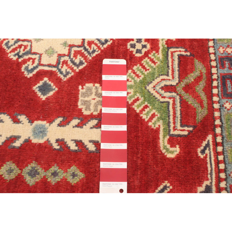 Tapis rouge foncé Malci Gazni 5 pi 7 po x 7 pi 11 po