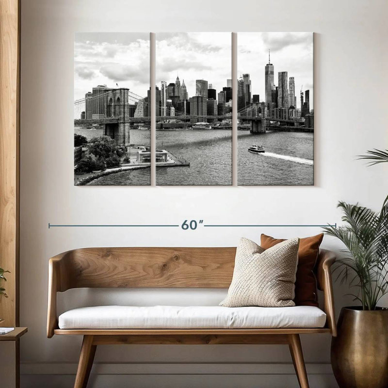 Rorry The NYC Skyline, 32" H x 50" W