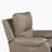 Laysha 39" Modern & Contemporary Polished Microfiber Power Reclining Chair with Power Adjustable Headrest & USB Charging Port