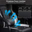 Metro Lane Reclining and Adjustable Height PC & Racing Game Chair-861301341